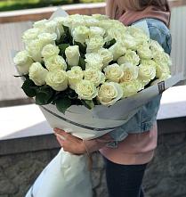 Букет 35 Белых роз #REPLACE_PRED# Торжке